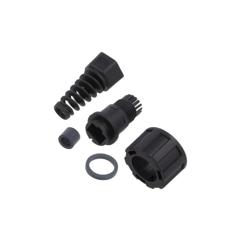 Carcasă RJ45; ODVA,cu manşon; plastic; 4,5÷6,5mm; IP67; pe cablu