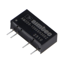 Convertor: DC/DC; 2W; Uintr: 13,5÷16,5VDC; Uieş: 5VDC; Iieş: 400mA