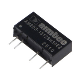 Convertor: DC/DC; 2W; Uintr: 13,5÷16,5VDC; Uieş: 12VDC; Iieş: 167mA