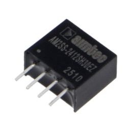 Convertor: DC/DC; 2W; Uintr: 21,6÷26,4VDC; Uieş: 12VDC; Iieş: 167mA