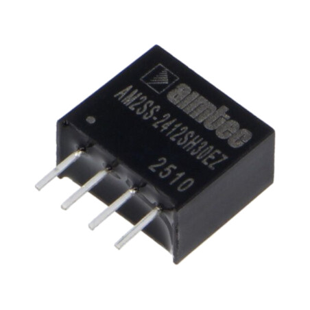 Convertor: DC/DC; 2W; Uintr: 21,6÷26,4VDC; Uieş: 12VDC; Iieş: 167mA