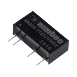 Convertor: DC/DC; 2W; Uintr: 21,6÷26,4VDC; Uieş: 5VDC; Iieş: 400mA