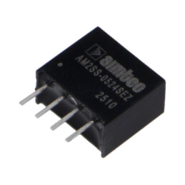 Convertor: DC/DC; 2W; Uintr: 4,5÷5,5VDC; Uieş: 24VDC; Iieş: 84mA