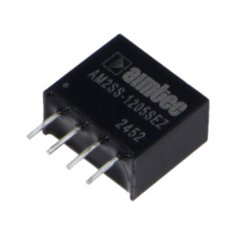 Convertor: DC/DC; 2W; Uintr: 10,8÷13,2VDC; Uieş: 5VDC; Iieş: 400mA