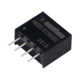 Convertor: DC/DC; 2W; Uintr: 10,8÷13,2VDC; Uieş: 12VDC; Iieş: 167mA