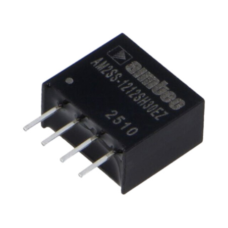 Convertor: DC/DC; 2W; Uintr: 10,8÷13,2VDC; Uieş: 12VDC; Iieş: 167mA
