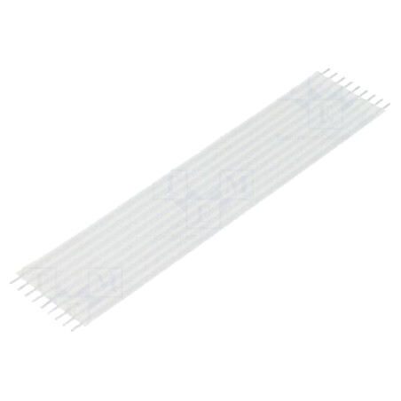 Conector: cablu jumper flexibil; P.cablu-bandă: 2,54mm; drepte