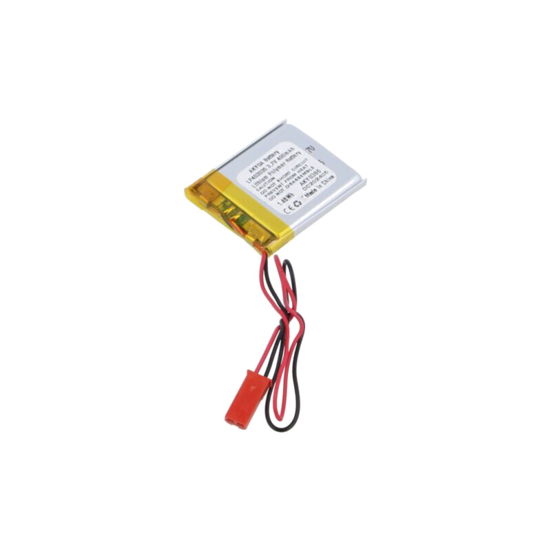 Acumul: Li-Po; 3,7V; 400mAh; cabluri,contector JST SYP-02T-1 Acumul: Li-Po; 3,7V; 400mAh; cabluri,contector JST SYP-02T-1