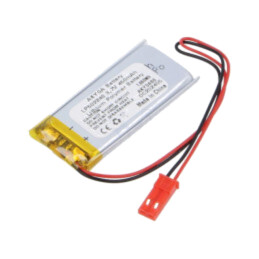 Acumul: Li-Po; 3,7V; 450mAh; cabluri,contector JST SYP-02T-1