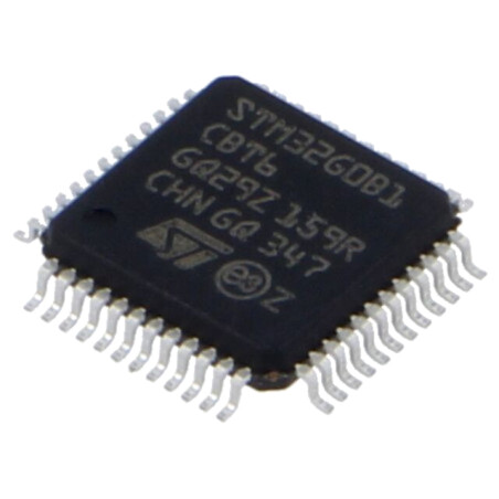 IC: microcontroler STM32 ARM; 64MHz; LQFP48; 1,7÷3,6VDC; -40÷85°C