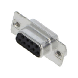 Conector: D-Sub; 7,5A; mufă; mamă; PIN: 9; pe cablu; lipire; aurit