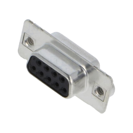 Conector: D-Sub; 7,5A; mufă; mamă; PIN: 9; pe cablu; lipire; aurit
