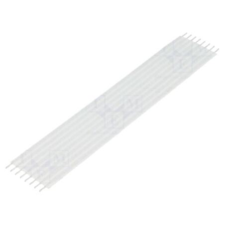Conector: cablu jumper flexibil; P.cablu-bandă: 2,54mm; drepte