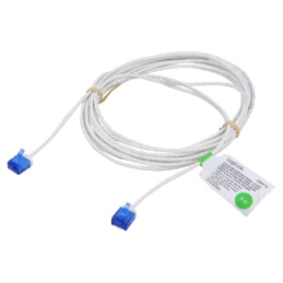 Patch cord; RJ45 mufă,din ambele părţi; U/UTP; 6a; litat; Cu; alb