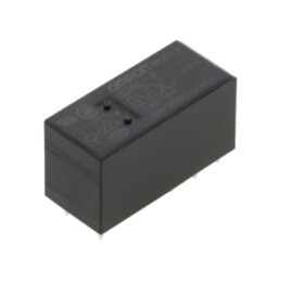 Releu: electromagnetic; DPDT; Ubobină: 6VDC; 8A; 8A/250VAC; G2RL