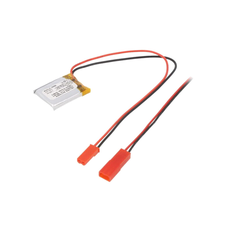 Acumul: Li-Po; 3,7V; 150mAh; cabluri,contector JST SYR-02T