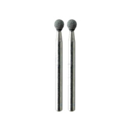 Piatră de şlefuit; Ø: 4mm; Ø: 3mm; şlefuire ceramică; 2buc.