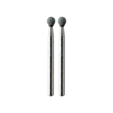 Piatră de şlefuit; Ø: 4mm; Ø: 3mm; şlefuire ceramică; 2buc.