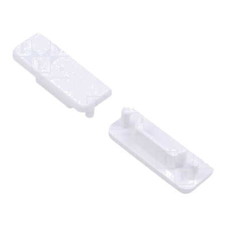 Obturator pt.LED profile; albă; 20buc; ABS; GEN2; SURFACE14