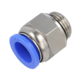 Racord push-in; simplu; -0,95÷15bar; PBT; Filet: M16x1,5; 0÷60°C