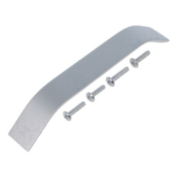 Suport; aluminiu; naturală; H: 26,5mm; L: 180mm; W: 25mm; manetă