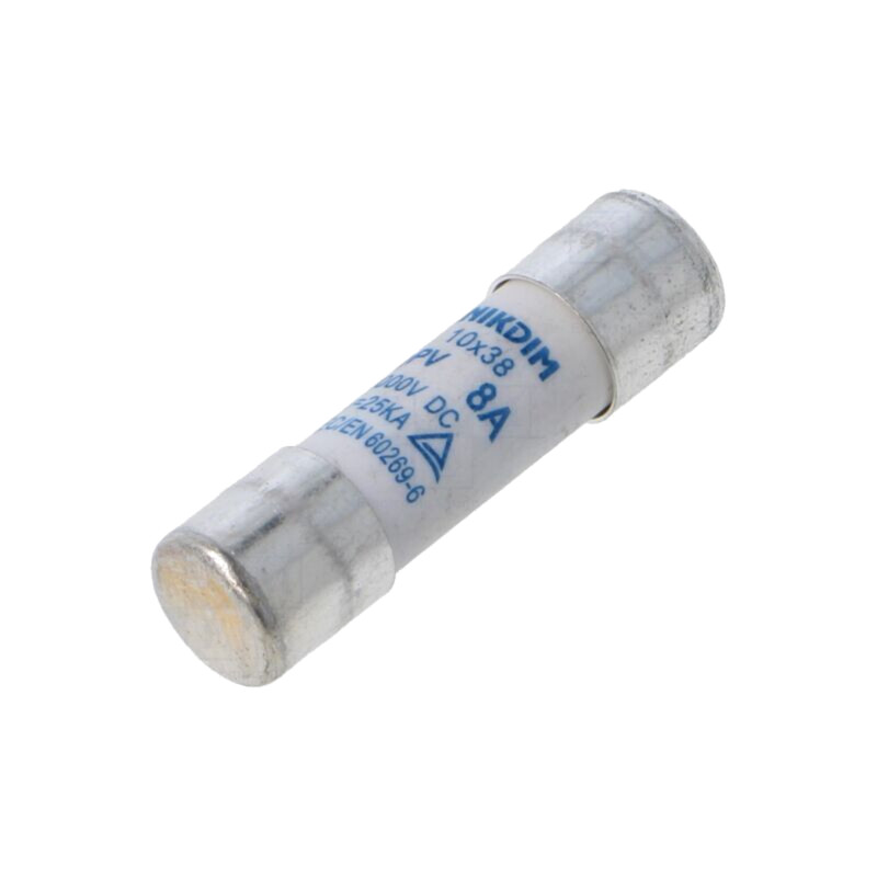 Siguranţă: siguranţă; 8A; 1kVDC; gPV; cilindrică; 10x38mm