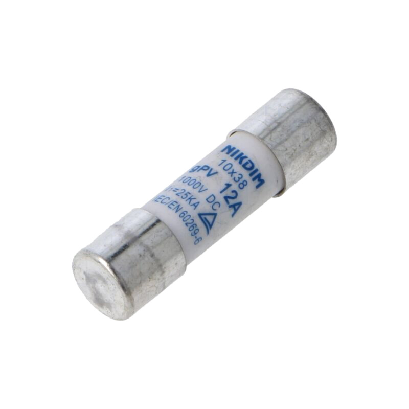 Siguranţă: siguranţă; 12A; 1kVDC; gPV; cilindrică; 10x38mm