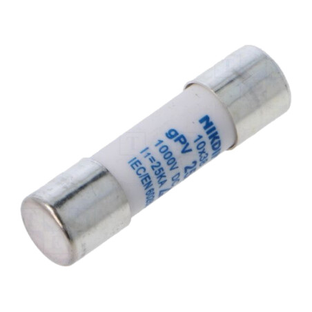 Siguranţă: siguranţă; 25A; 1kVDC; gPV; cilindrică; 10x38mm