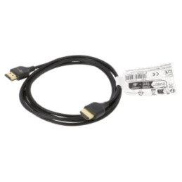Cablu; HDMI mufă,din ambele părţi; 2m; negru; HDCP 2.2,HDMI 2.0