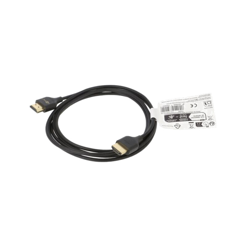 Cablu; HDMI mufă,din ambele părţi; 2m; negru; HDCP 2.2,HDMI 2.0 Cablu; HDMI mufă,din ambele părţi; 2m; negru; HDCP 2.2,HDMI 2.0