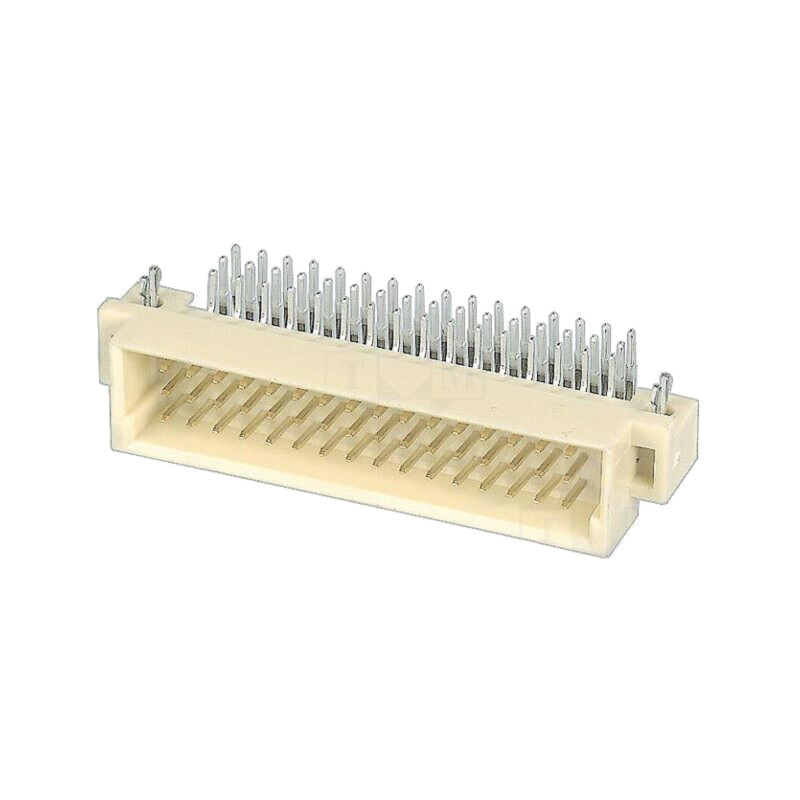 Conector: DIN 41612; soclu; tată; PIN: 48; în unghi 90°; 2A; THT