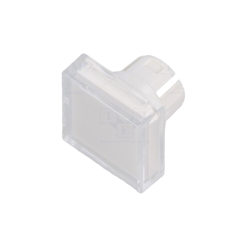 Lentilă pentru buton; 16mm; 51; incoloră; plastic