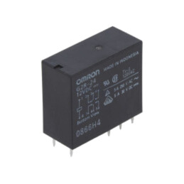 Releu: electromagnetic; DPDT; Ubobină: 12VDC; Icontacte max: 4A