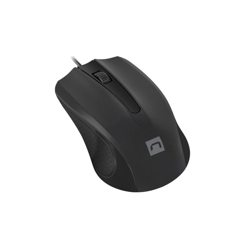 Mouse; neagră; USB A; optic,cu cablu; Caracteristici: PnP; 1,8m