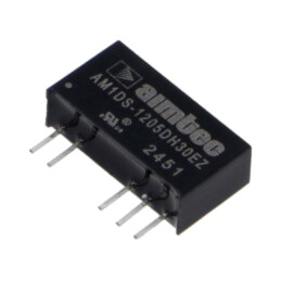 Convertor: DC/DC; 1W; Uintr: 9,6÷14,4VDC; Uieş: 5VDC; Uieş2: -5VDC