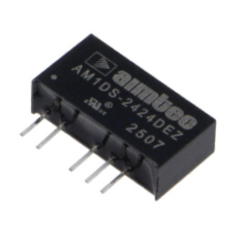 Convertor: DC/DC; 1W; Uintr: 19,2÷28,8VDC; Uieş: 24VDC; Iieş: 21mA
