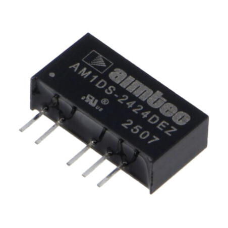 Convertor: DC/DC; 1W; Uintr: 19,2÷28,8VDC; Uieş: 24VDC; Iieş: 21mA
