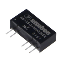 Convertor: DC/DC; 1W; Uintr: 19,2÷28,8VDC; Uieş: 24VDC; Iieş: 21mA