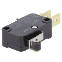 Microîntrerupător SNAP ACTION; 10A/250VAC; 0,6A/125VDC; SPDT