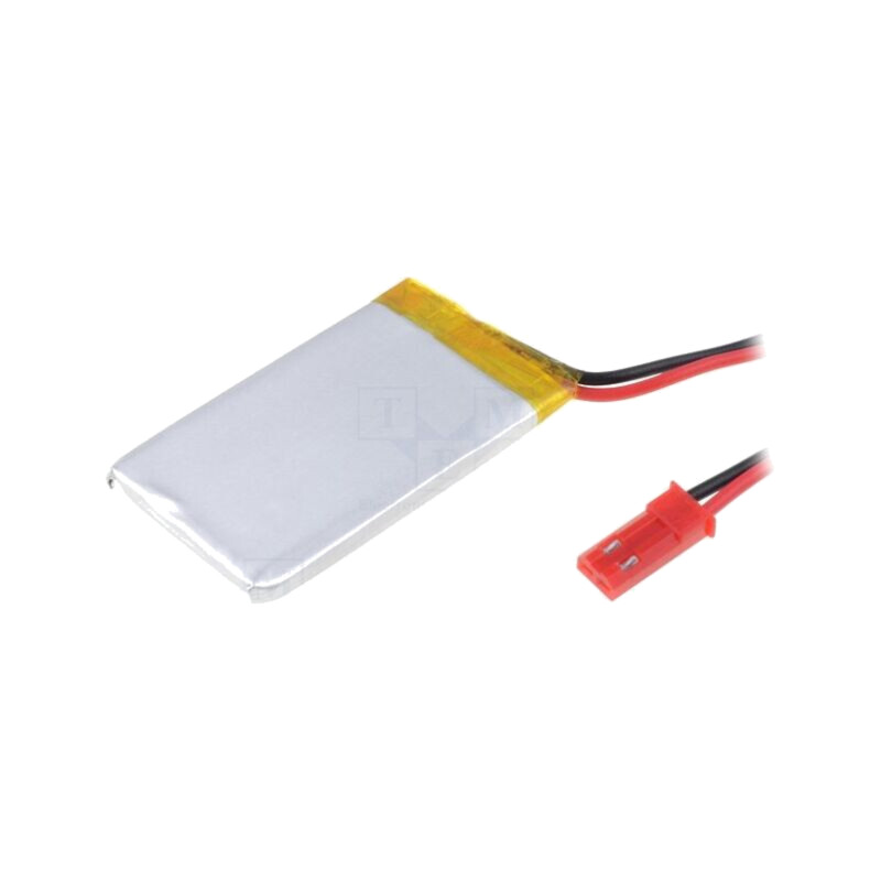 Acumul: Li-Po; 3,7V; 270mAh; cabluri,contector JST SYR-02T