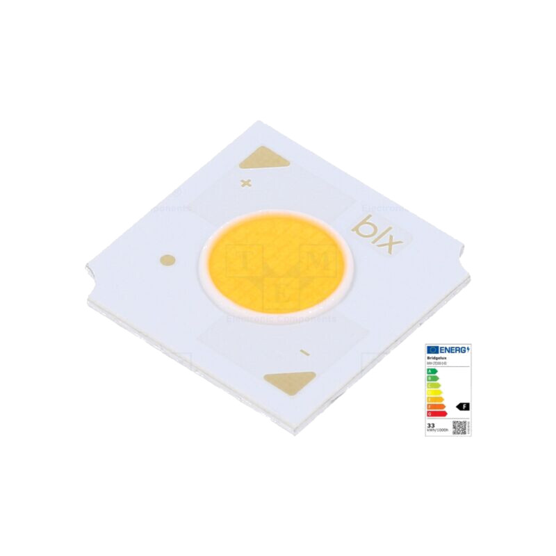 LED putere; alb cald; COB; 25,6W; 2700K; 3416lm; 120°; CRImin: 80 LED putere; alb cald; COB; 25,6W; 2700K; 3416lm; 120°; CRImin: 80