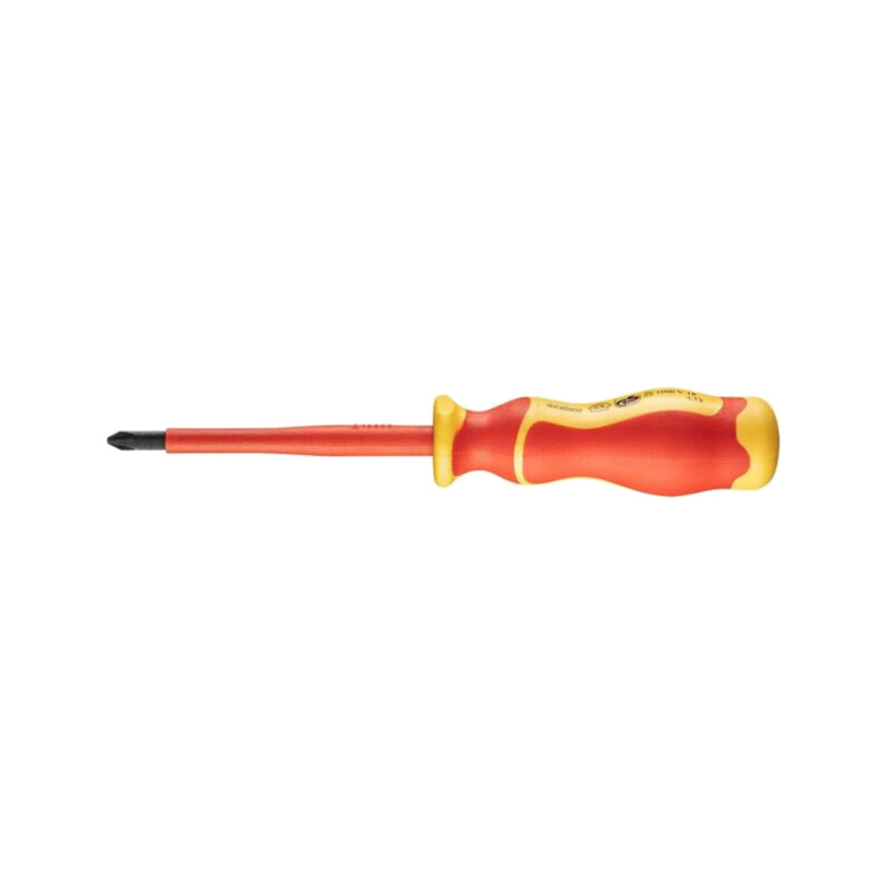 Şurubelniţă; izolată; Pozidriv®; PZ2; Lung.lamă: 100mm; 1kVAC