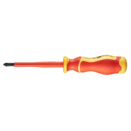 Şurubelniţă; izolată; Pozidriv®; PZ2; Lung.lamă: 100mm; 1kVAC