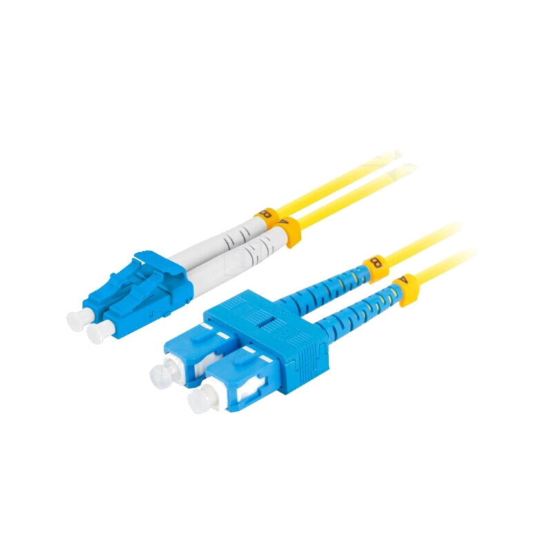 Patch cord cu fibră; LC/UPC,SC/UPC; 1m; Fibră Optică: 9/125um