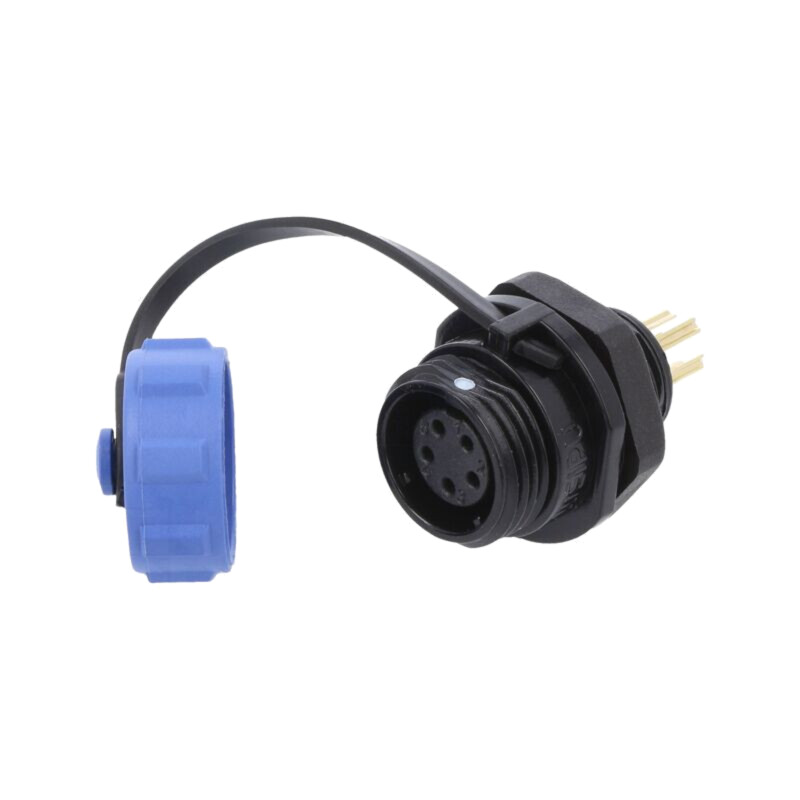 Conector: circular; soclu; mamă; PIN: 5; IP68; SP11; 4÷6,5mm; 3A; 125V Conector: circular; soclu; mamă; PIN: 5; IP68; SP11; 4÷6,5mm; 3A; 125V