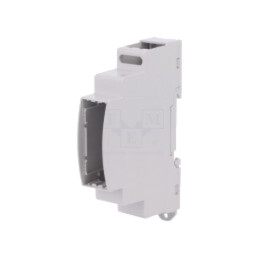 Carcasă: pentru şină DIN; Y: 90mm; X: 18mm; Z: 62mm; gri; Nr.mod: 1