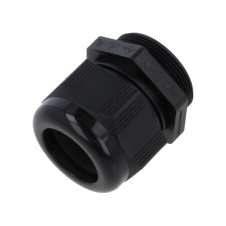Garnitură de etanşare; M40; 1,5; IP68; poliamidă 6; neagră