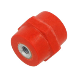 Izolator suport; L: 40mm; Ø: 30mm; 1,6kV; UL94V-0; Lung.filet: 12mm