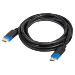Cablu; HDMI mufă,din ambele părţi; PVC; 1m; negru; 30AWG; Fire: CCS