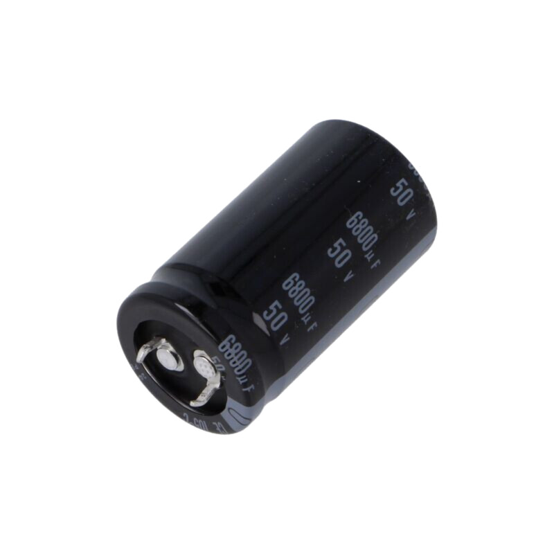 Condensator: electrolitic; SNAP-IN; 6800uF; 50VDC; Ø25x45mm; ±20%